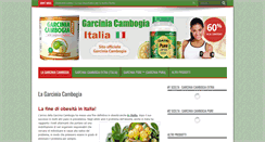 Desktop Screenshot of garciniaitalia.com